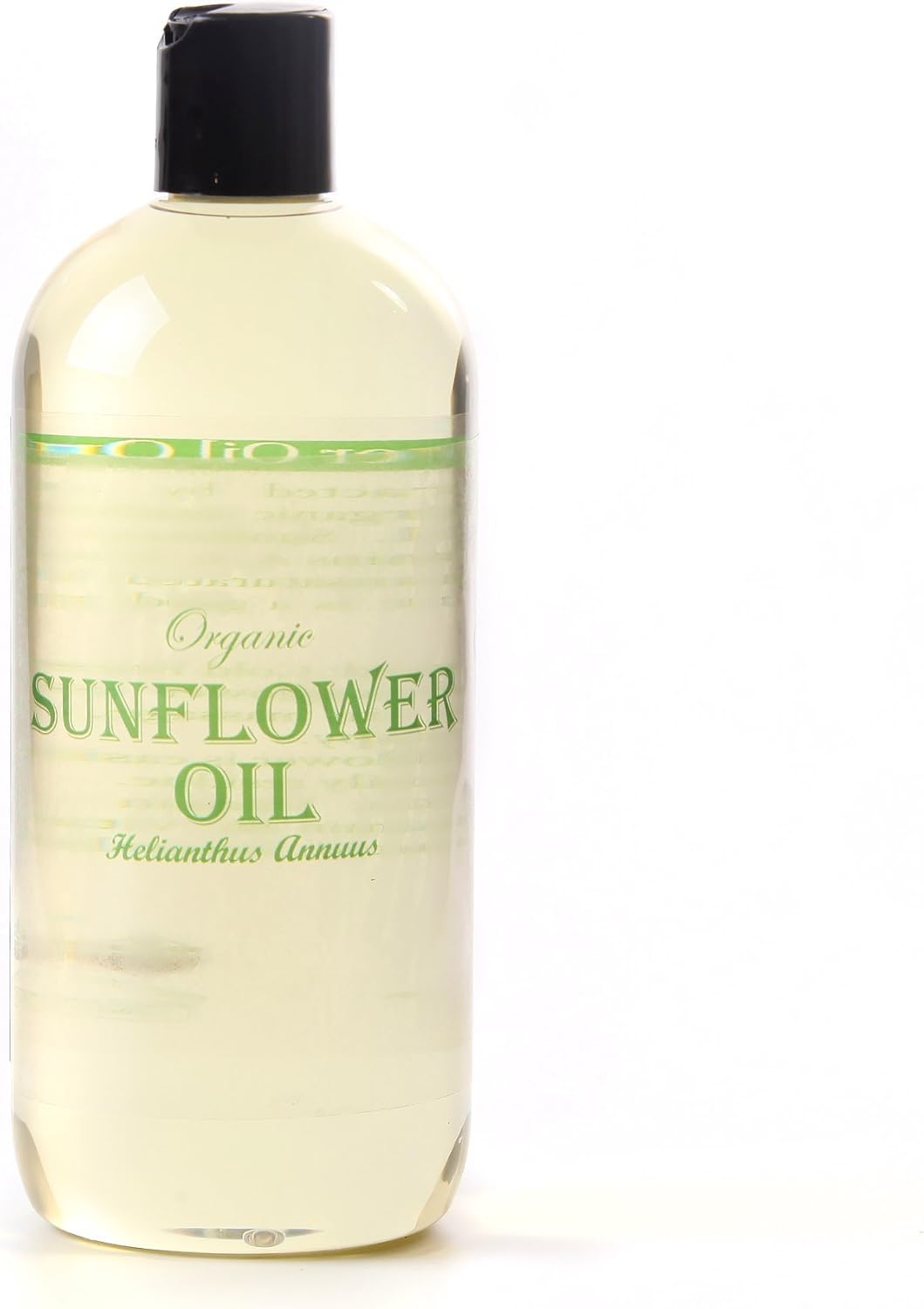Mystic Moments | Organic Sunflower Carrier Oil 1 Litre - Pure & Natural Oil Perfect For Hair, Face, Nails, Aromatherapy, Massage And Oil Dilution Vegan Gmo Free