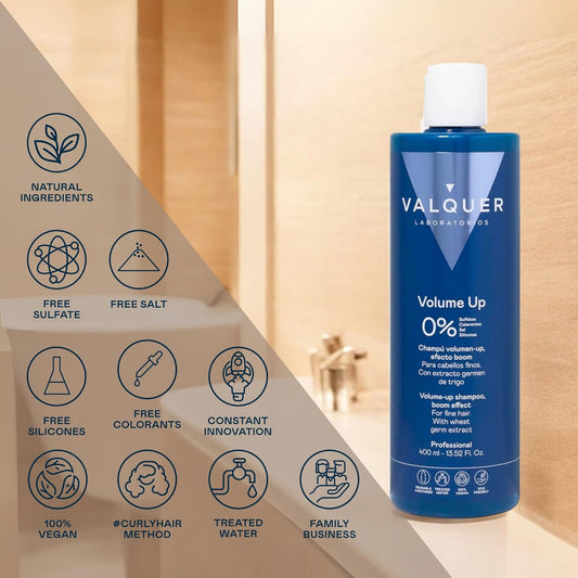 Válquer Volume-Up Boom Effect Shampoo - 400 Ml
