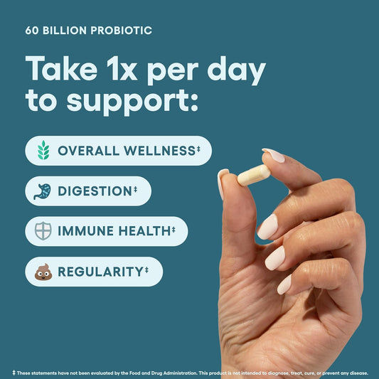Physician'S Choice Vaginal Probiotic + 60 Billion Probiotic 60Ct Bundle