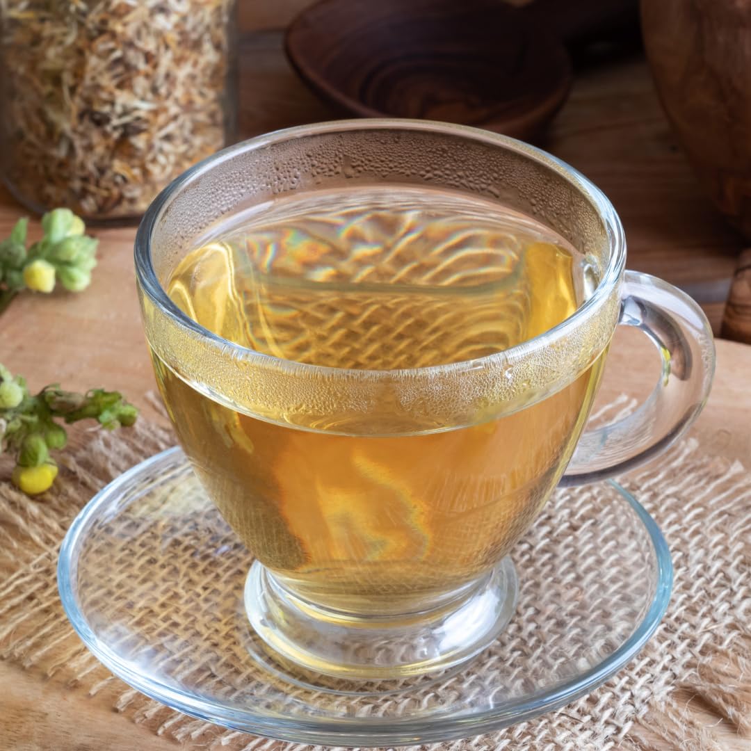 Birch & Meadow Mullein Leaf, Cut & Sifted, Herbal Tea, Mild Flavor (4 Ounce) : Grocery & Gourmet Food
