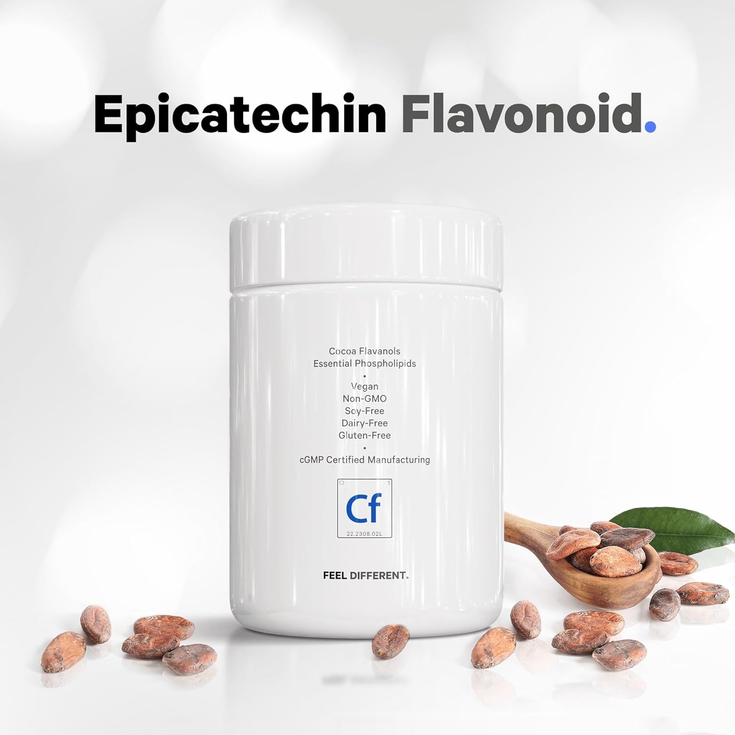 Codeage Liposomal Cocoa Flavanols Supplement - Cocoa Flavanols - Epicatechin Flavonoid - CocoHeart High Flavanol Formula - Cocoa Beans Antioxidant & Heart Health Support - Vegan, Non-GMO - 90 Capsules : Health & Household