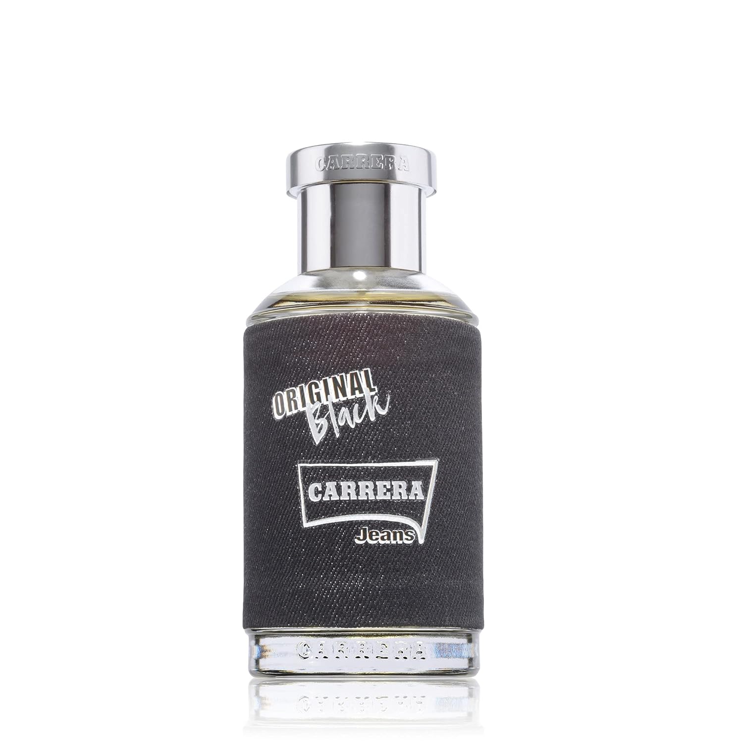 Carrera Jeans Uomo Original Black Eau De Parfum For Men, 2.53 Fl Oz