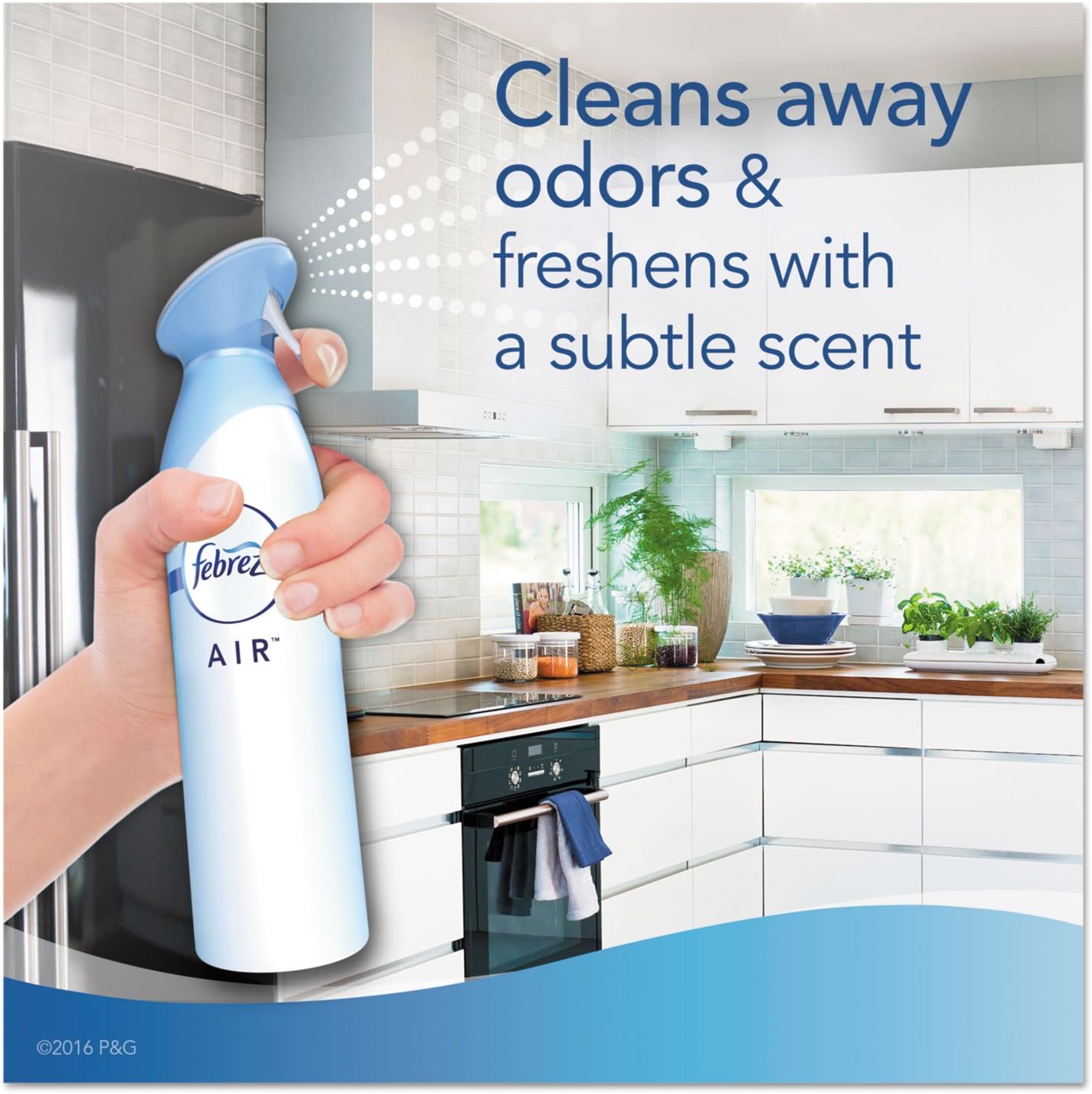 Febreze Air Freshener and Odor Eliminator Spray, Gain Original Scent, 8.8 Oz (Pack of 6) : Everything Else