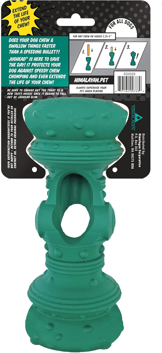 Himalayan Dog Chew Jughead Slim Dog Chew Holder, Secures Chews For Dogs, Chew Smarter And Longer, Stimulate Your Dog, Holds Yak Chews Or Bully Sticks, 1 Dog Toy