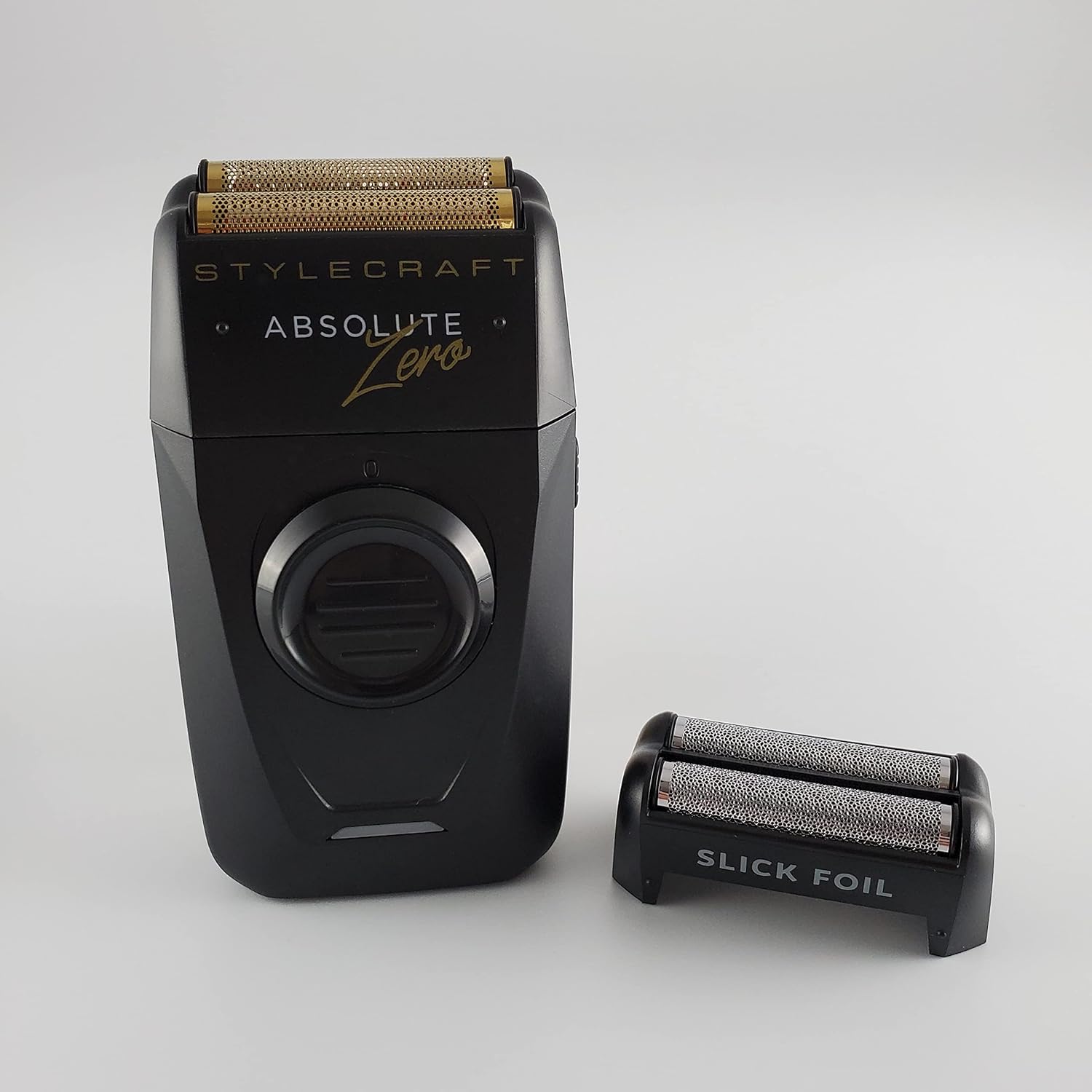 Stylecraft Replacement Silver Slick Foil Shaver Head Fits All Stylecraft And Gamma+ Absolute Zero Shavers, Matte Black/Silver : Beauty & Personal Care