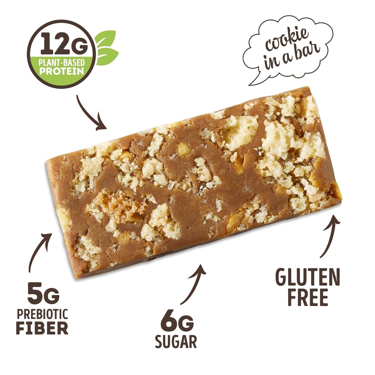 LENNY & LARRYS Peanut Butter Chocolate Chip Cookie-fied Bar, 1.59 OZ : Grocery & Gourmet Food