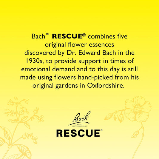 Rescue Remedy Day & Night Dropper Bundle (2 X 10Ml), Support In Times Of Emotional Demand For A Natural Night'S Sleep And Promotes Calm, Natural Emotional Wellness, Flower Essences