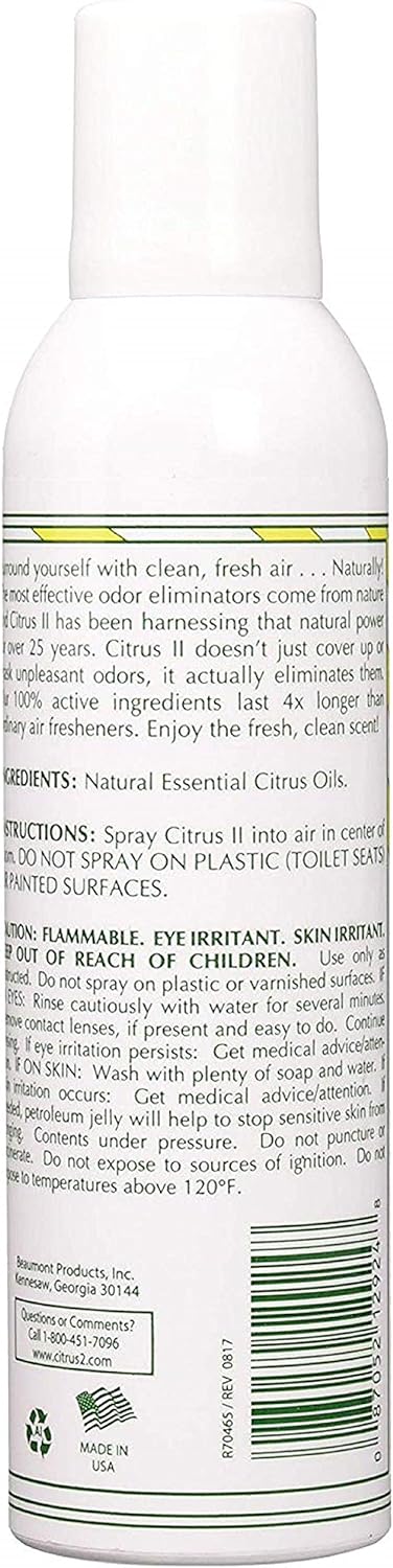 Citrus II Pure Citrus Air Fragrance, Natural Lemon, 5.2 Ounces : Health & Household