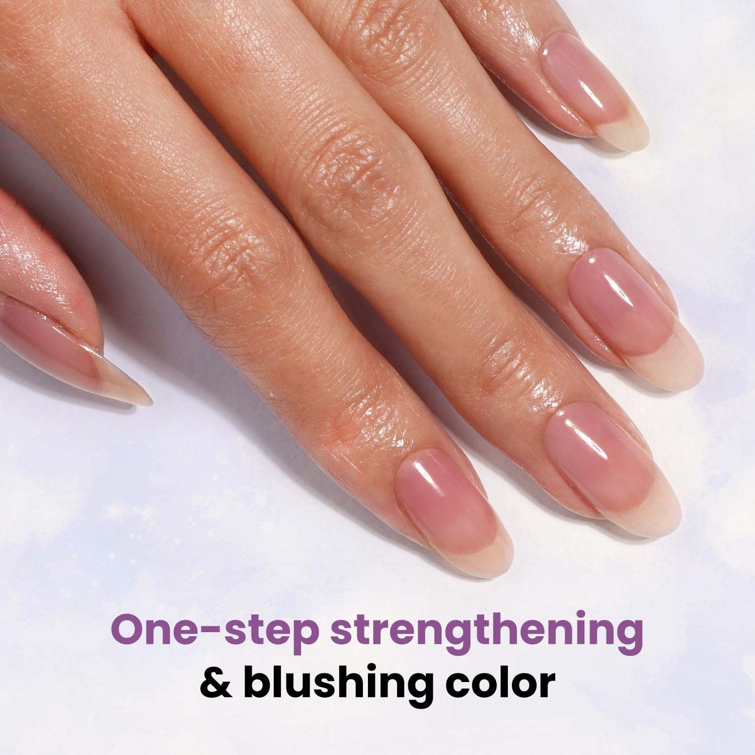 Londontown Sheer Strength Nail Blush - 2-In-1 Tinted Nail Hardener Strengthening Treatment With Jelly Finish, Poppy, 0.40Fl Oz : Beauty & Personal Care