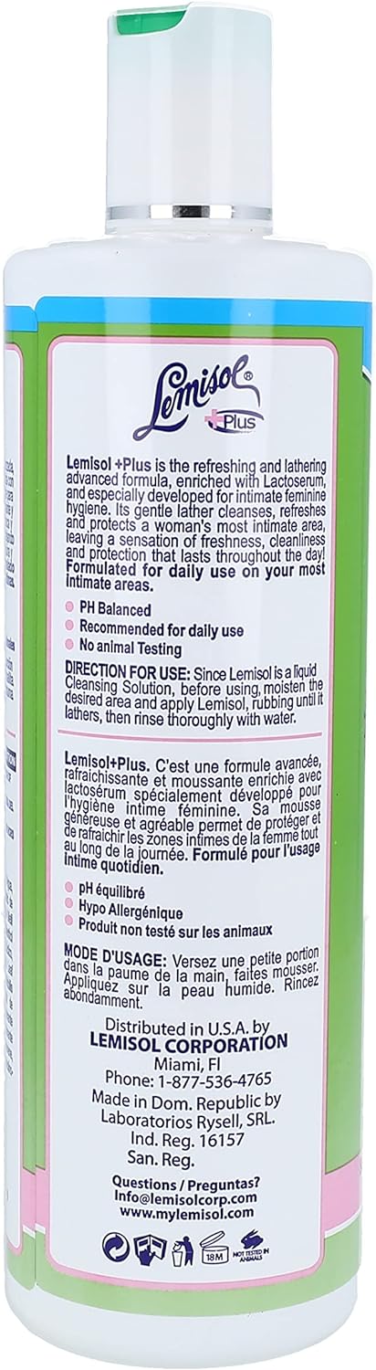 Lemisol Plus - Feminine Hygiene 16 Oz : Health & Household