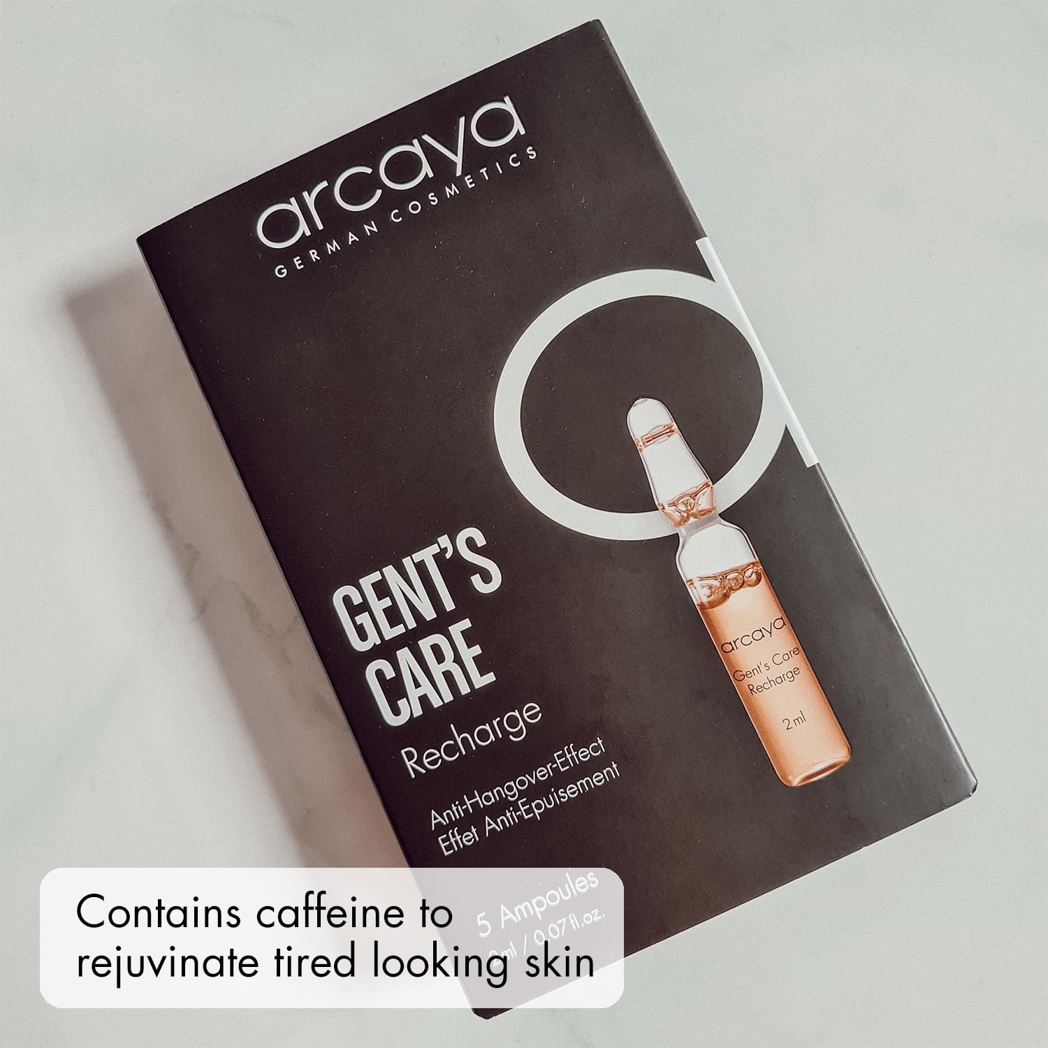 Arcaya Gent´S Care Recharge Ampoule, 5X2Ml : Beauty & Personal Care