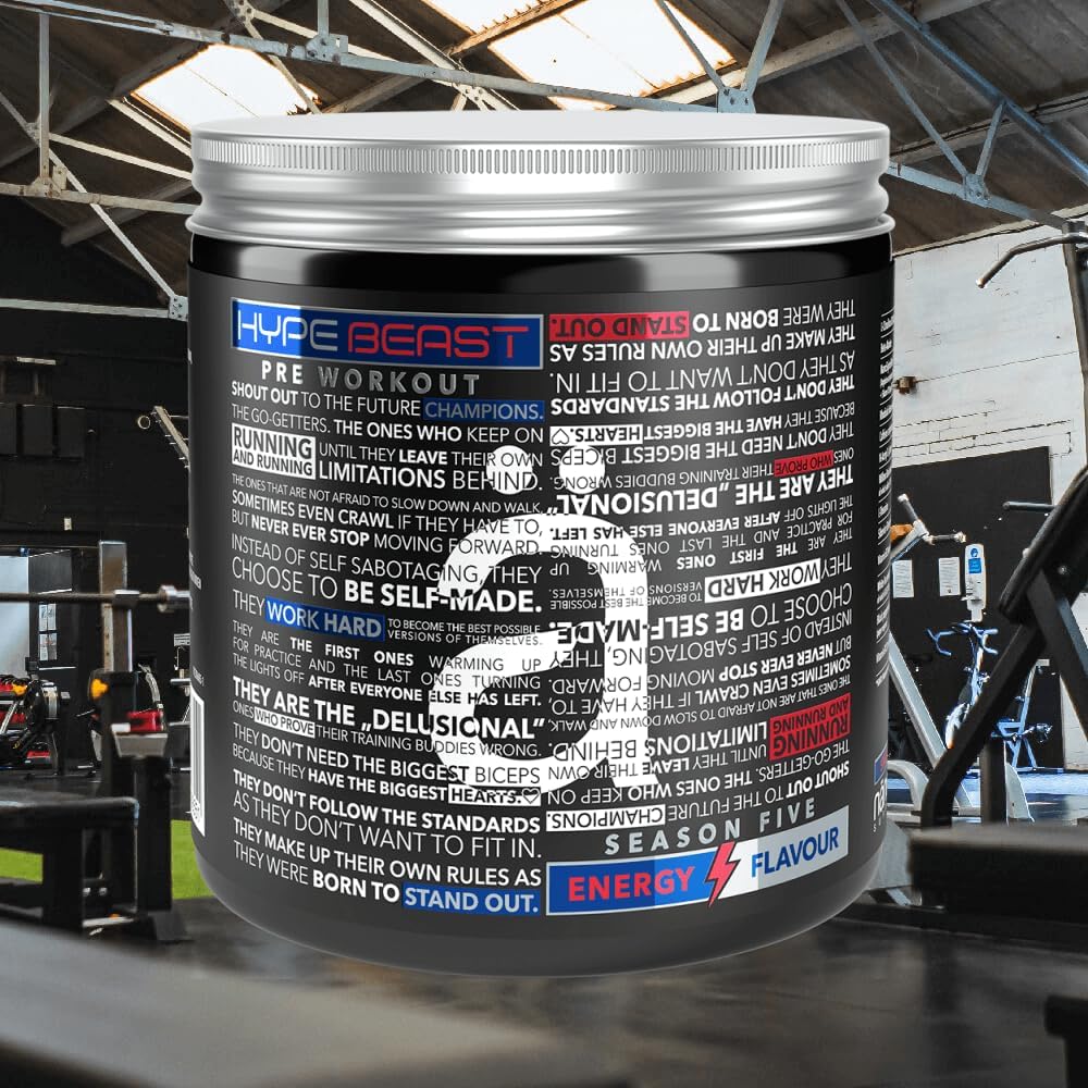 Nanosupps Hype Beast (320G) Energy - Pre-Workout - Pre-Workout Booster