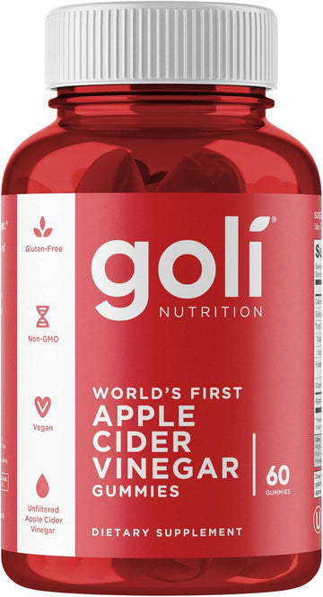 Goli Apple Cider Vinegar Gummy Vitamins - 300 Count - Vitamin B12, Gelatin-Free, Gluten-Free, Vegan & Non-Gmo