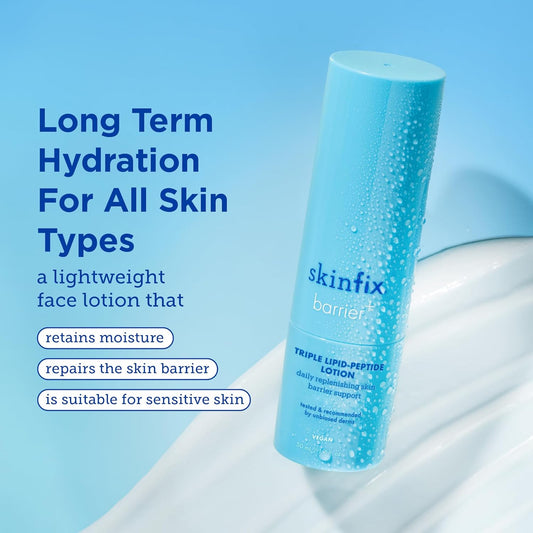 Skinfix Barrier+ Triple Lipid-Peptide Lotion: Lightweight, Hydrating Lotion To Help Rescue & Repair The Skin Barrier, 1.7 Fl Oz