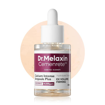 Cemenrete Calcium Ampoule Plus With Adenosine And Niacinamide For Sagging Under Eye Skin, Dark Circles, Fine Lines &Eye Bags 1.01Fl.Oz