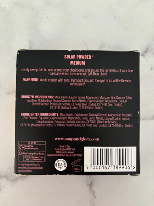 Soap And Glory Solar Powder, Bronzing Powder-Medium Finish
