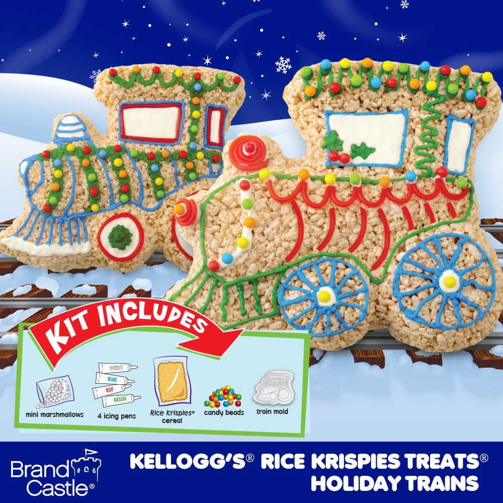 Crafty Cooking Kits Kellogg'S Rice Krispies Treats Holiday Train Kit, 10.72 Ounce