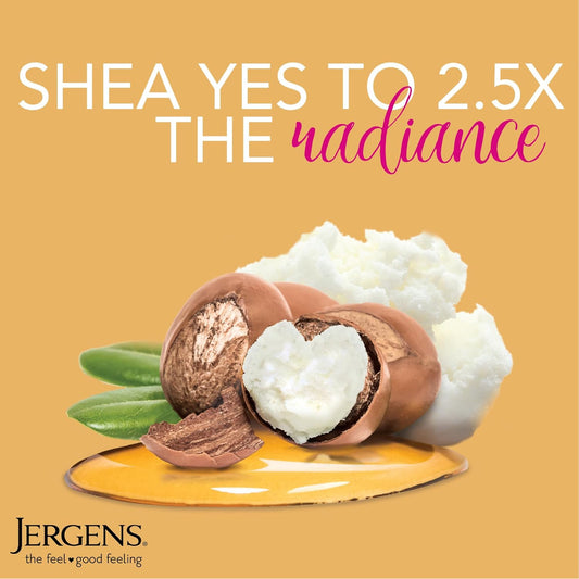 Jergens Shea Butter Deep Conditioning Moisturizer, Travel Size Deep Conditioning Moisturizer, 3X More Radiant Skin, 3 Ounces, With Pure Shea Butter, Dermatologist Tested