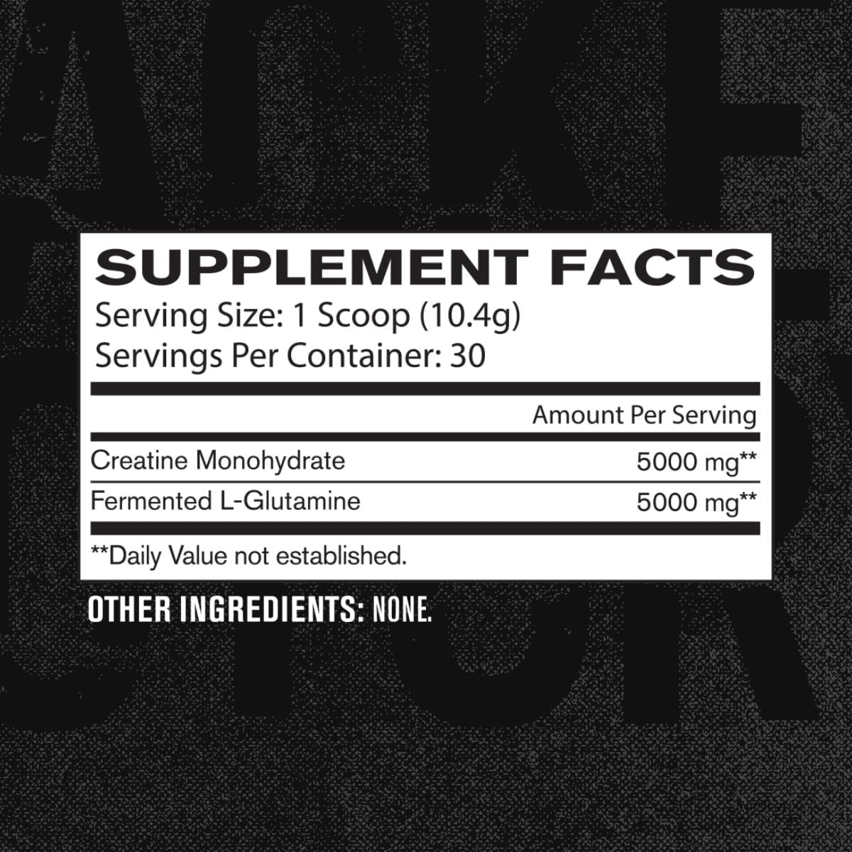 Creatine + Glutamine - Creatine Supplement with L-Glutamine for Muscle Recovery, Muscle Growth, Increased Strength, Enhanced Energy Output, and Gut Health - 30 Servings, Unflavored : Health & Household