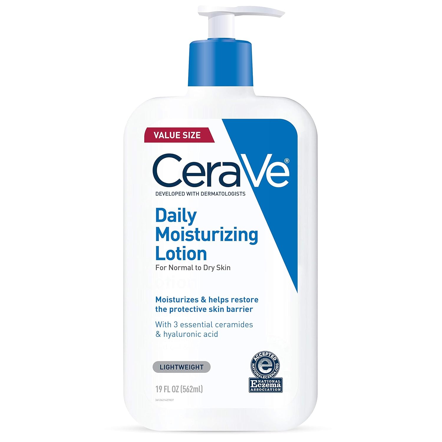 Cerave Daily Moisturizing Lotion For Dry Skin | Body Lotion & Face Moisturizer With Hyaluronic Acid And Ceramides | Daily Moisturizer | Fragrance Free | Oil-Free | 19 Ounce