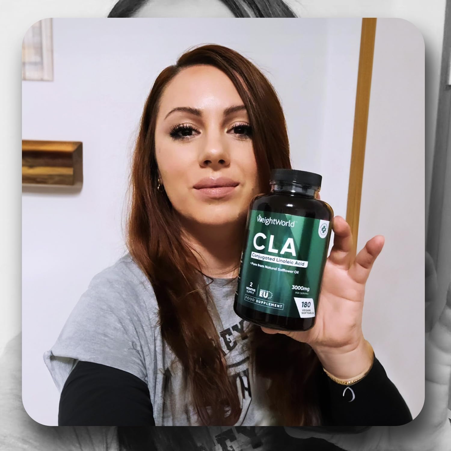 WeightWorld CLA Softgels | 3000mg per Serving | 80% Active Isomers | 180 Vegan CLA Softgels | Gluten-Free | 2 Months Supply | Made in EU : Amazon.co.uk: Health & Personal Care
