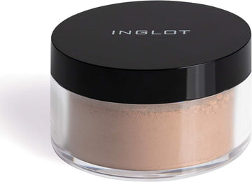 Inglot Loose Powder, Offers High Coverage, Ideal For All Skin Types, Creates Foundation With Excellent Adhesion, Matte Finish, Perfect Make-Up, Vegan, 23 G: 21