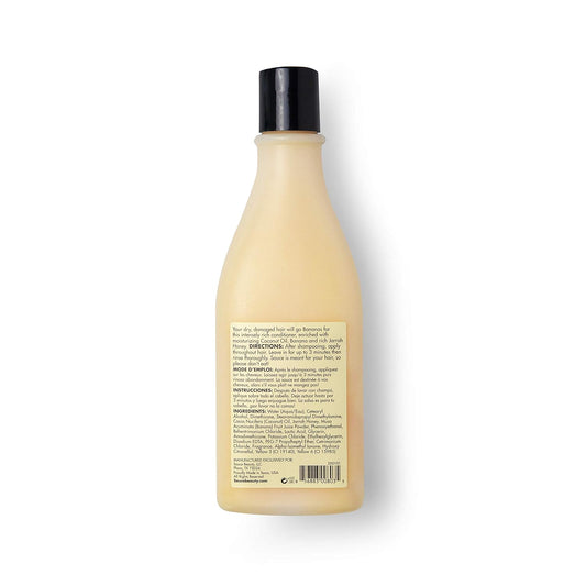 Sauce Beauty Intense Repair Conditioner - Coconut Cream Conditioner For Hair with Coconut Oil and Banana - Revitalizing Coconut Conditioner - Paraben & Sulfate-Free Coconut Hair Conditioner (10 Fl Oz)