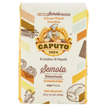 Caputo Semola Rimacinata, 2.2 Pound (Pack Of 10)