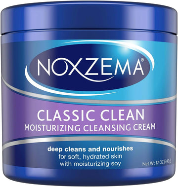 Noxzema Deep Cleansing Cream Plus Moisturizer 12 Oz