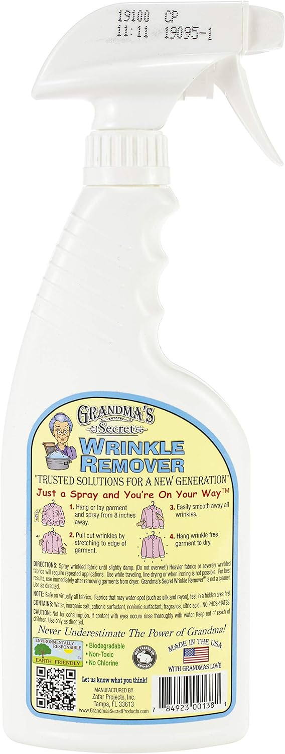 Grandma's Secret Wrinkle Remover-16 Ounces, 16 Ounces : Health & Household