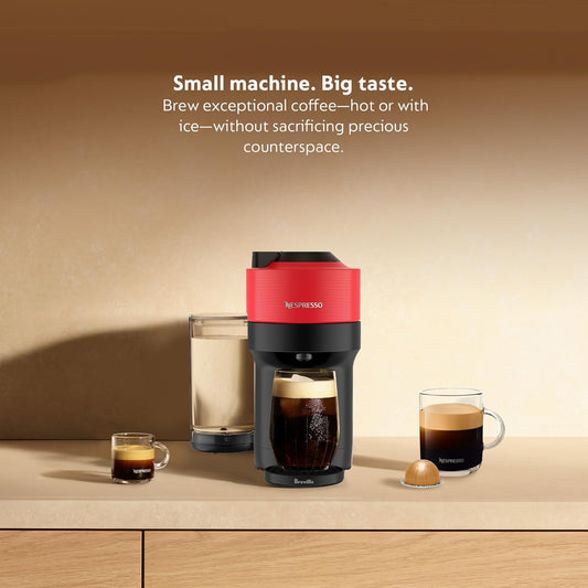 Nespresso Vertuo Pop+ By Breville, Red