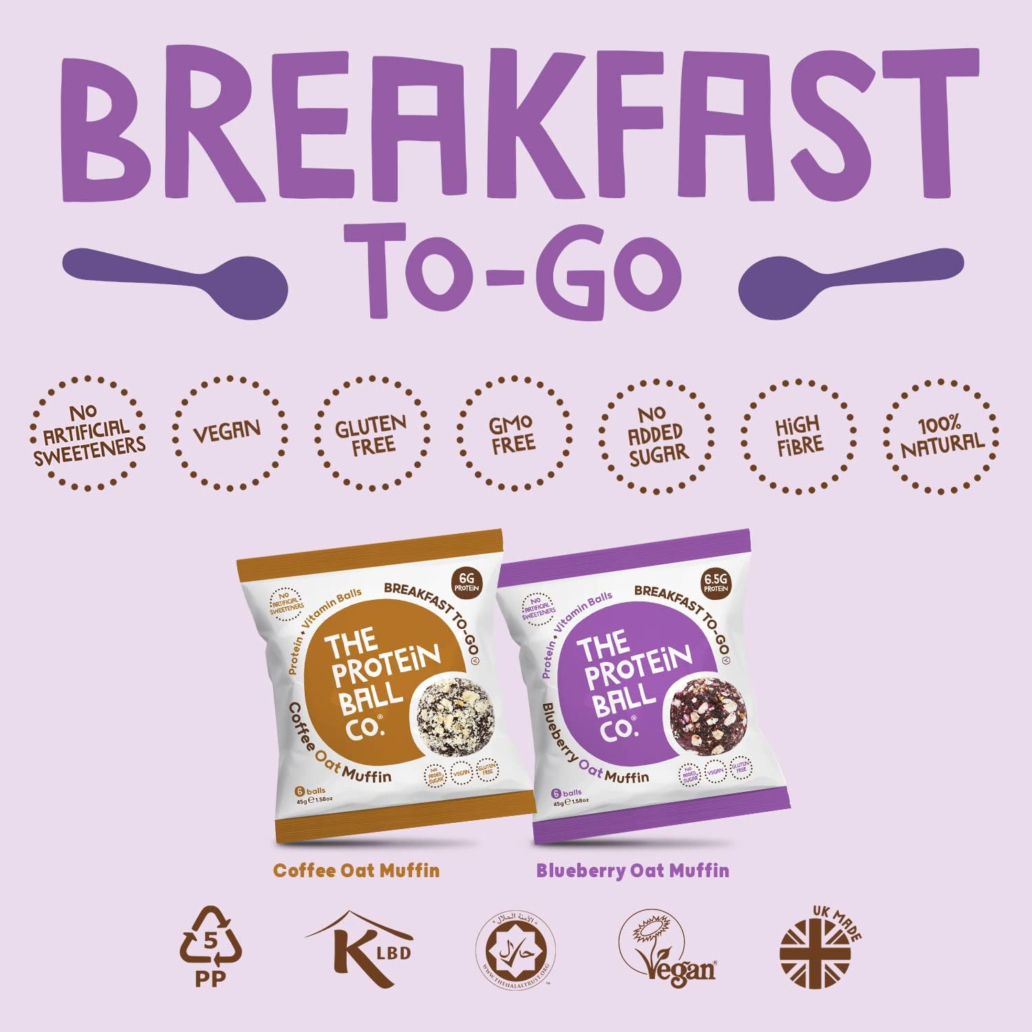 Protein Balls Mixed Variety Pack by The Protein Ball Co - High Protein Range, 100% Natural, Vegetarian, Vitamin Enriched, Protein Snacks - 10 x 45g Bags - High Fibre, Gluten Free, No Added Sugar : Amazon.co.uk: Health & Personal Care
