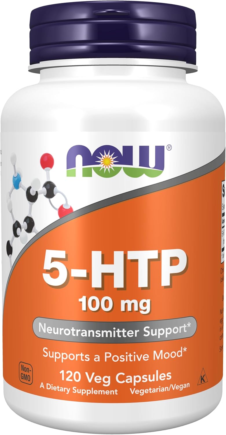 Now Foods Supplements, 5-Htp (5-Hydroxytryptophan) 100 Mg, Neurotransmitter Support