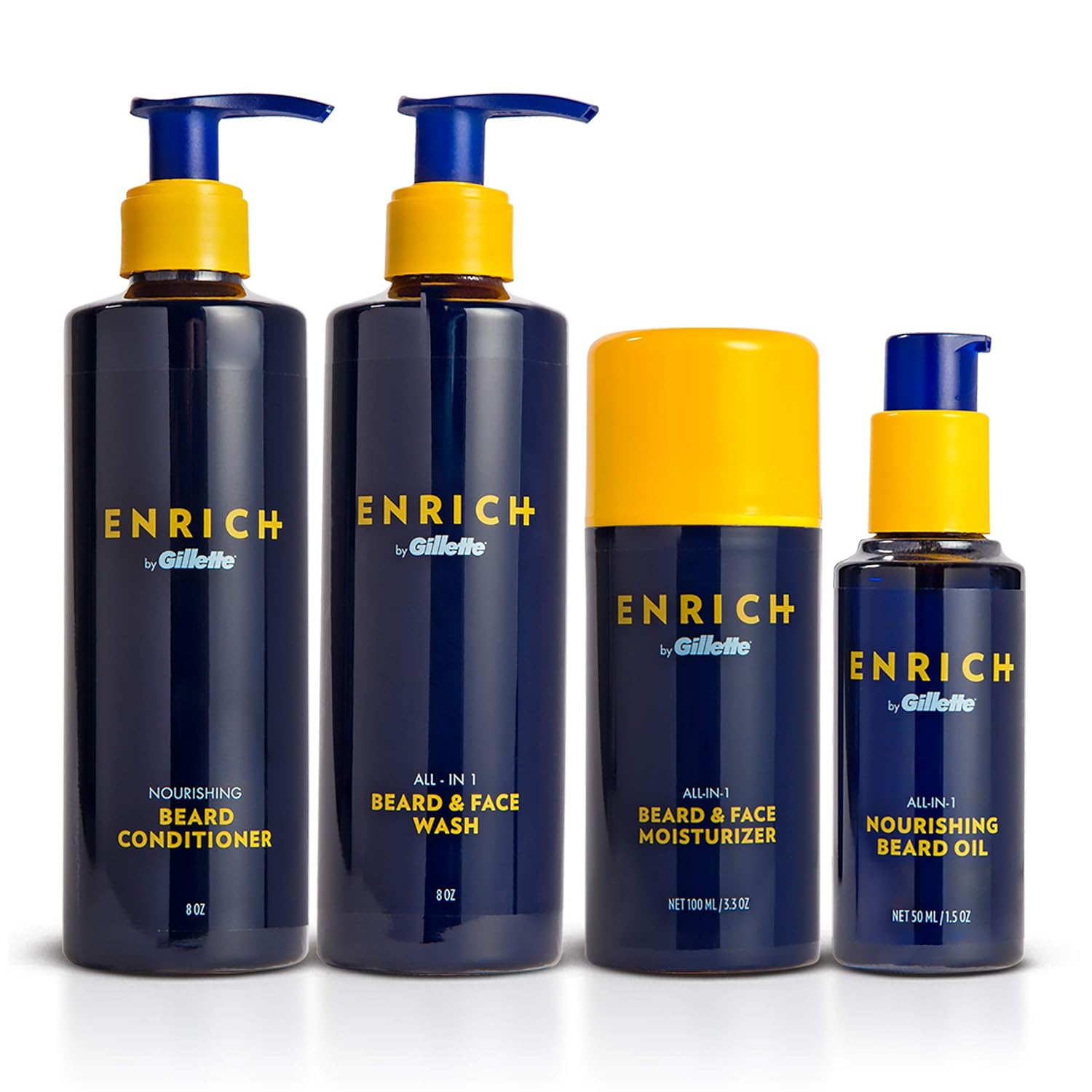 Gillette Enrich Beard & Face Care Starter Kit For Men
