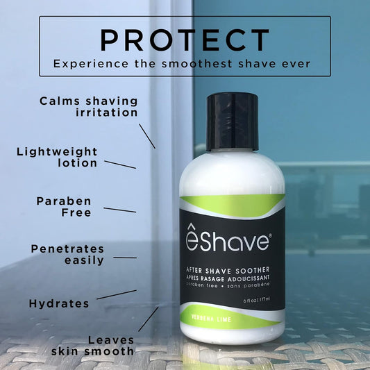 Luxury After Shave Balm For Men-After Shave Lotion Soothes Razor Burn- Deep Moisturizes Skin- All-Natural Vegan After Shave Cream Energizing Verbena Lime 6 Oz