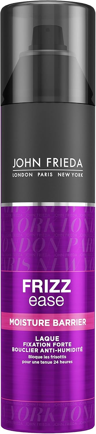 John Frieda Frizz Ease Moisture Barrier Firm Hold Hairspray 250Ml, Extra-Firm Hairspray For Frizzy Hair, Anti-Frizz Hairspray