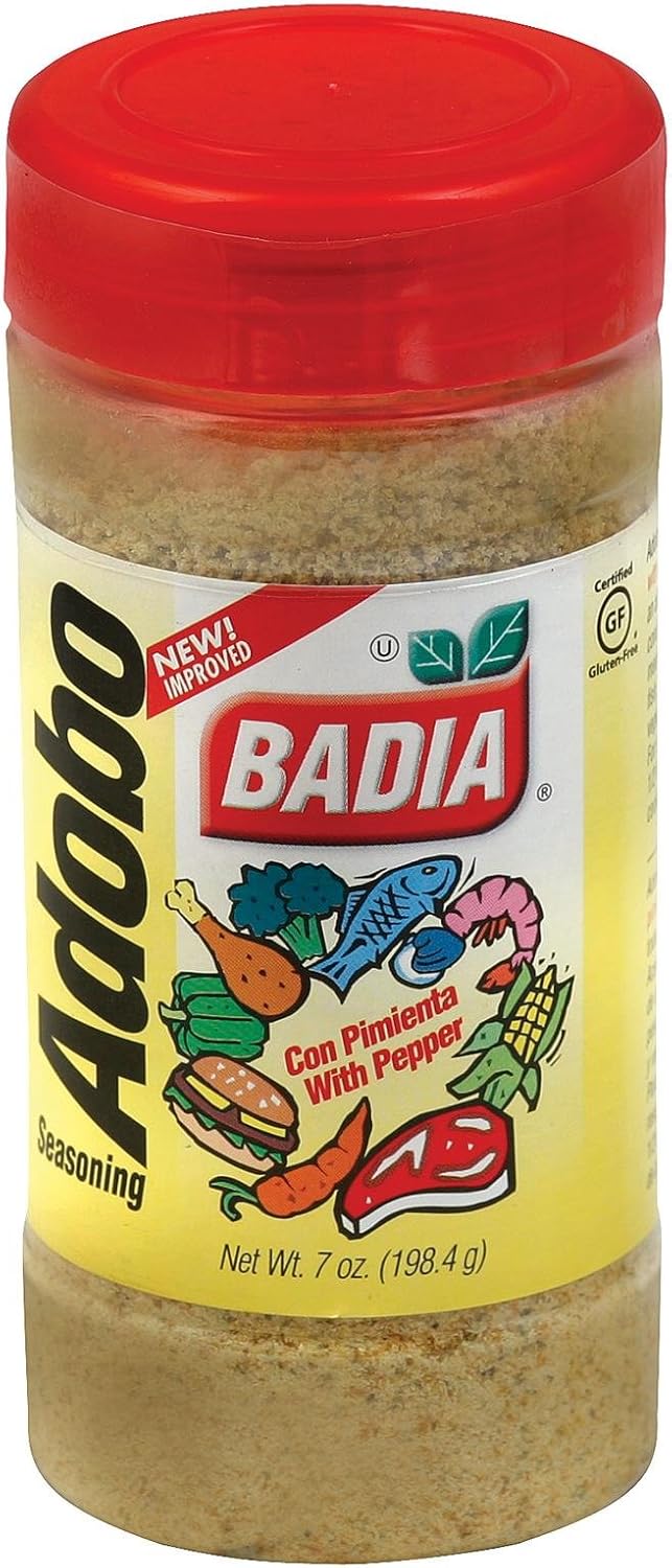 Badia Adobo Seasoning With Pepper 198.4G Tub