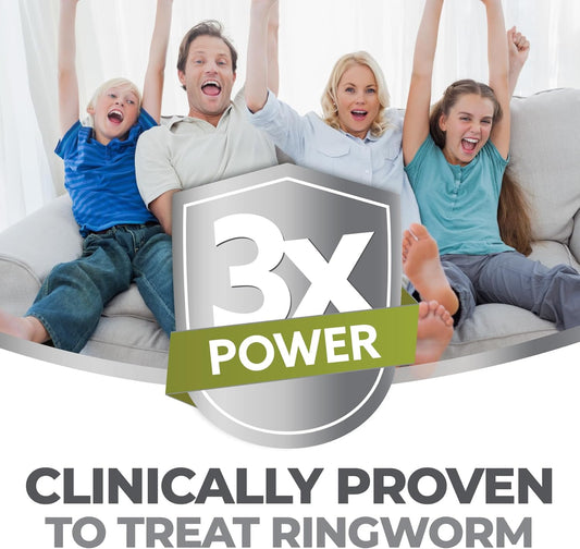 Terrasil Ringworm Treatment For Humans – Antifungal Ringworm Cream For Adults & Kids, Clinically Proven 1% Clotrimazole Cream, Treats Most Ringworm Infections, Soothing Relief Of Itchy Skin (0.5Oz)