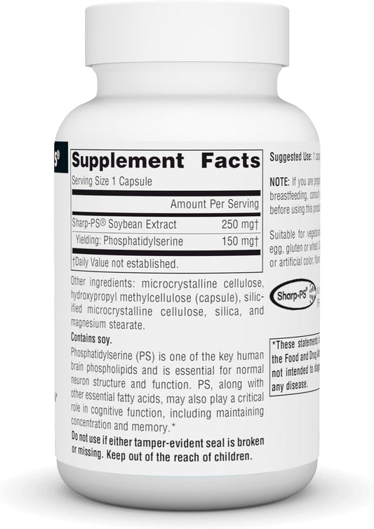 Source Naturals Phosphatidyl Serine, 60 Capsule