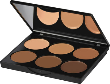 Sleek Makeup Cream Contour Kit, 6 Easily Blendable Colours For Smooth And Long Lasting Contour, Extra Dark