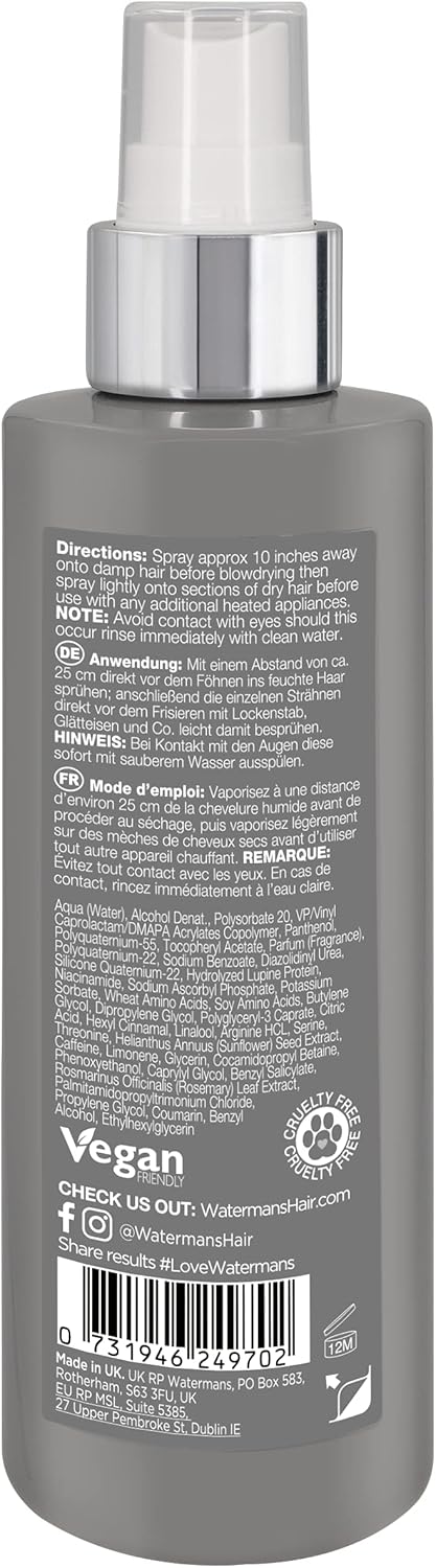 Protect Me Professional Heat & Colour Protection Spray, Leave In Conditioner, Vegan Hair Treatment For Shine & Frizz Control (200Ml), All Hair Types