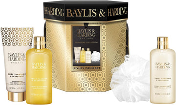 Baylis & Harding Sweet Mandarin & Grapefruit Luxury Drum Gift Set - Vegan Friendly (Pack Of 1)