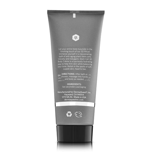 Dermaquest Stem Cell 3D Retexturizing And Firming Body Crème - Perfect For Post-Pregnancy And Aging Skin - Skin Tightening Body Moisturizer (6 Oz)
