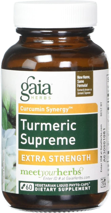 Turmeric Supreme Gaia Herbs 60 VCaps