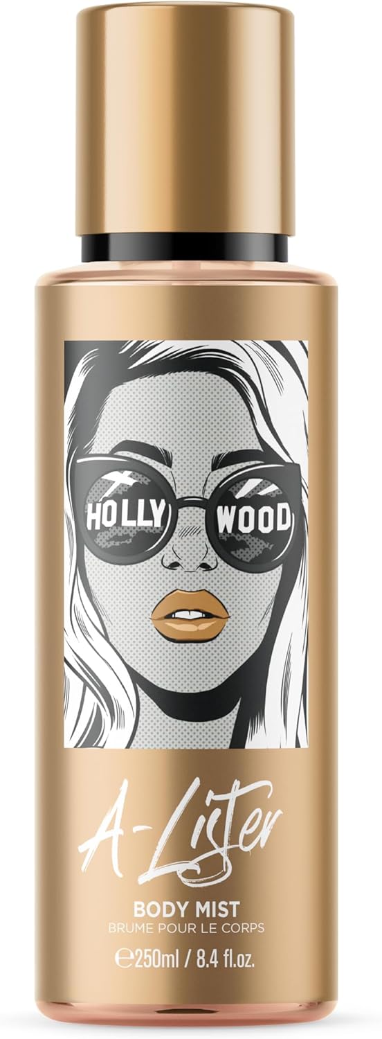 Hollywood - Body Mist Fragrance Spray - A-Lister - 250Ml