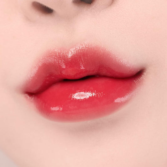 Jung Saem Mool Official Lip-Pression Water Lasting Tint (Dew Scarlet)