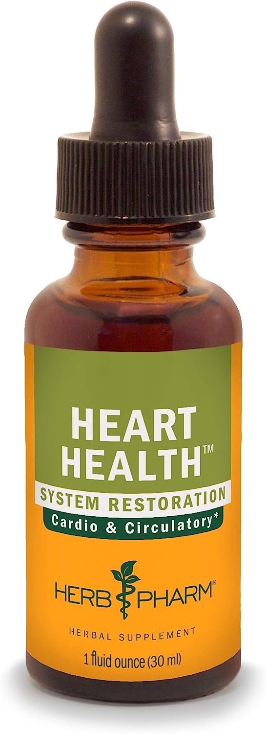 Herb Pharm Heart Health Liquid Herbal Formula with Hawthorn for Cardiovascular System Support - 1 Ounce (FCACT01)
