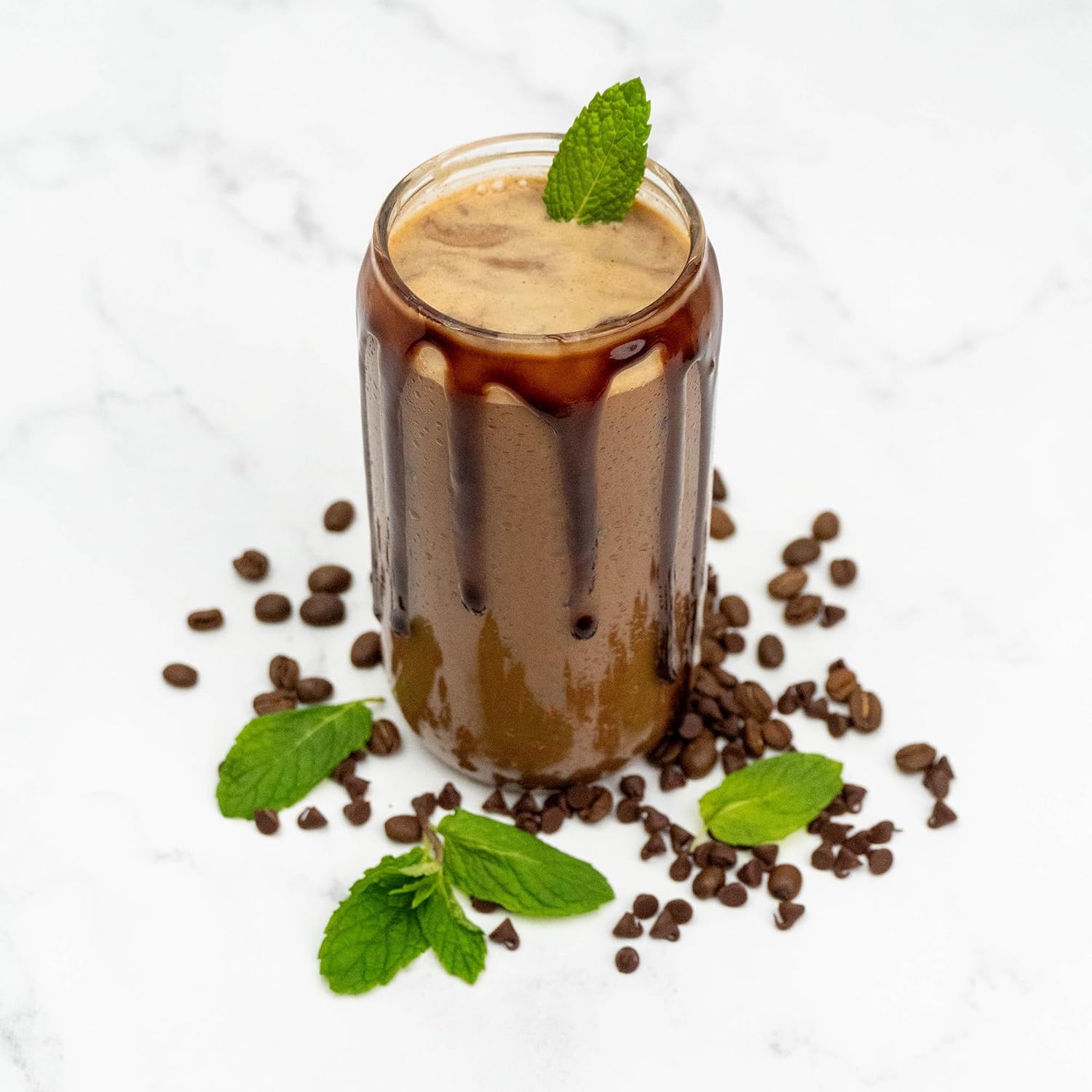 Chike Mocha Mint High Protein Iced Coffee, 20 G Protein, 2 Shots Espresso, 1 G Sugar, Keto Friendly And Gluten Free, 14 Servings (14.8 Ounce)