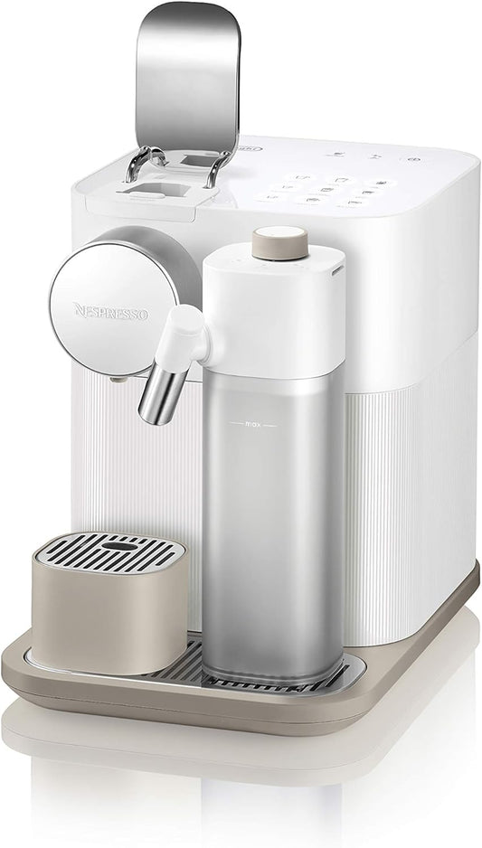 Nespresso Gran Lattissima Original Espresso Machine With Milk Frother By De'Longhi, Fresh White