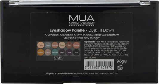 Mua Eye Shadow Palette, Dusk Til Dawn